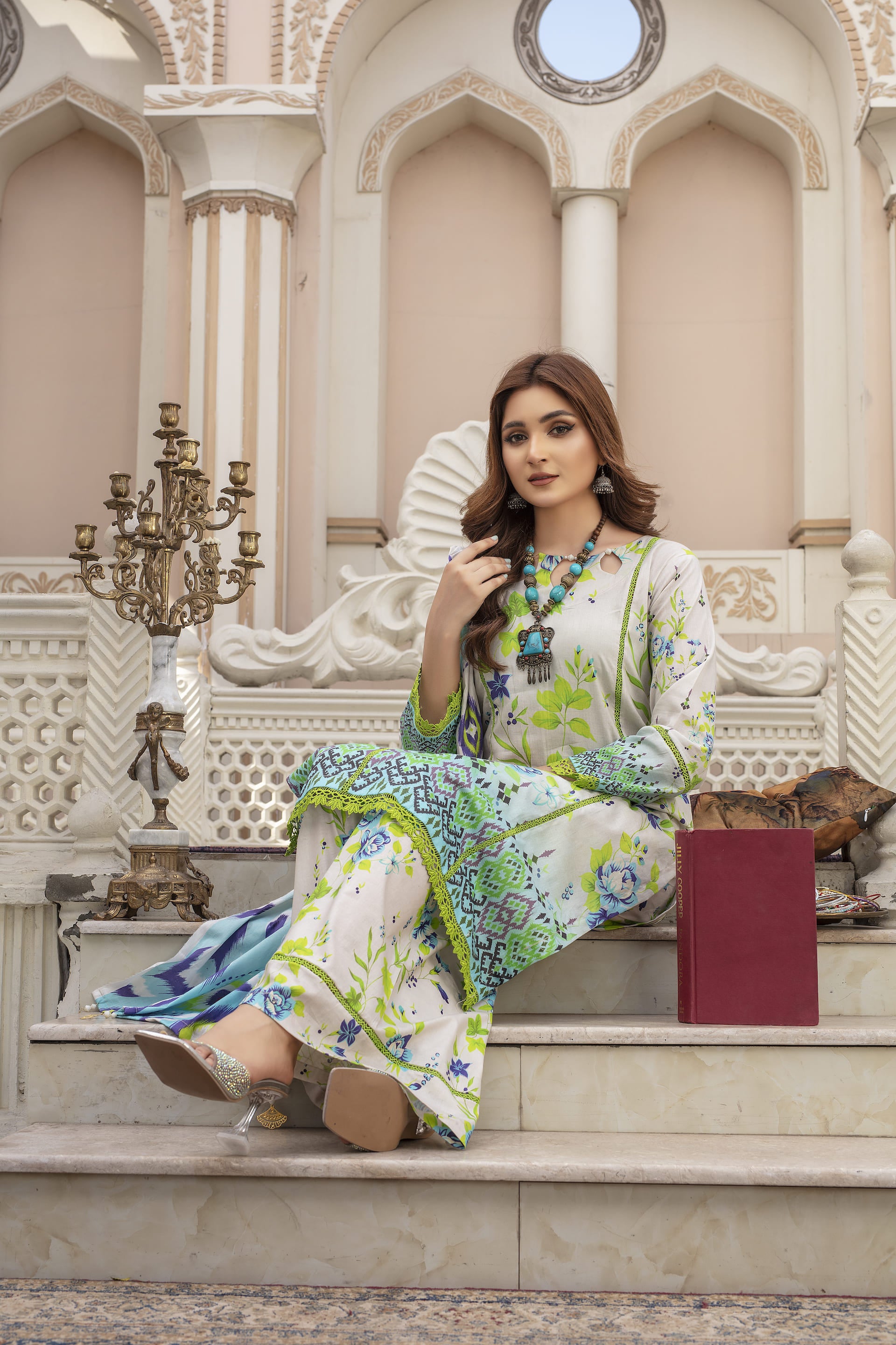 Infinity- Bundle of 7 Suits iris Oasis Prism Zinnia Pashmina Zircon Dreamscape