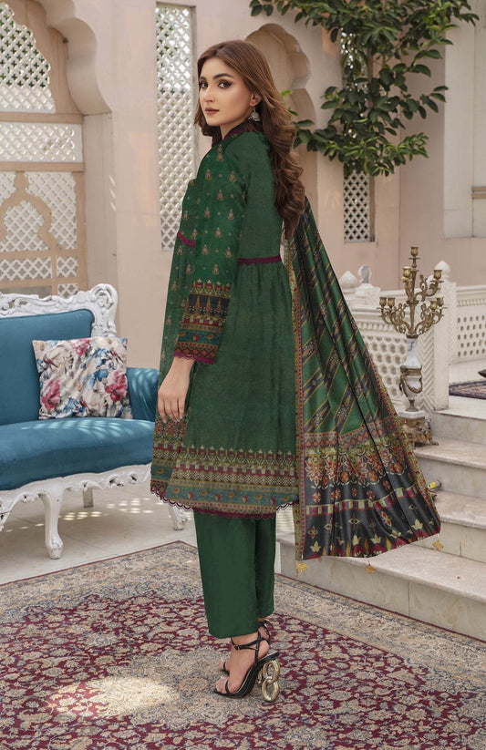 Luxe - 03 Piece Digital Print dhanak