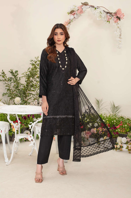Tiara – Fully Embroidered 3-Piece Suit
