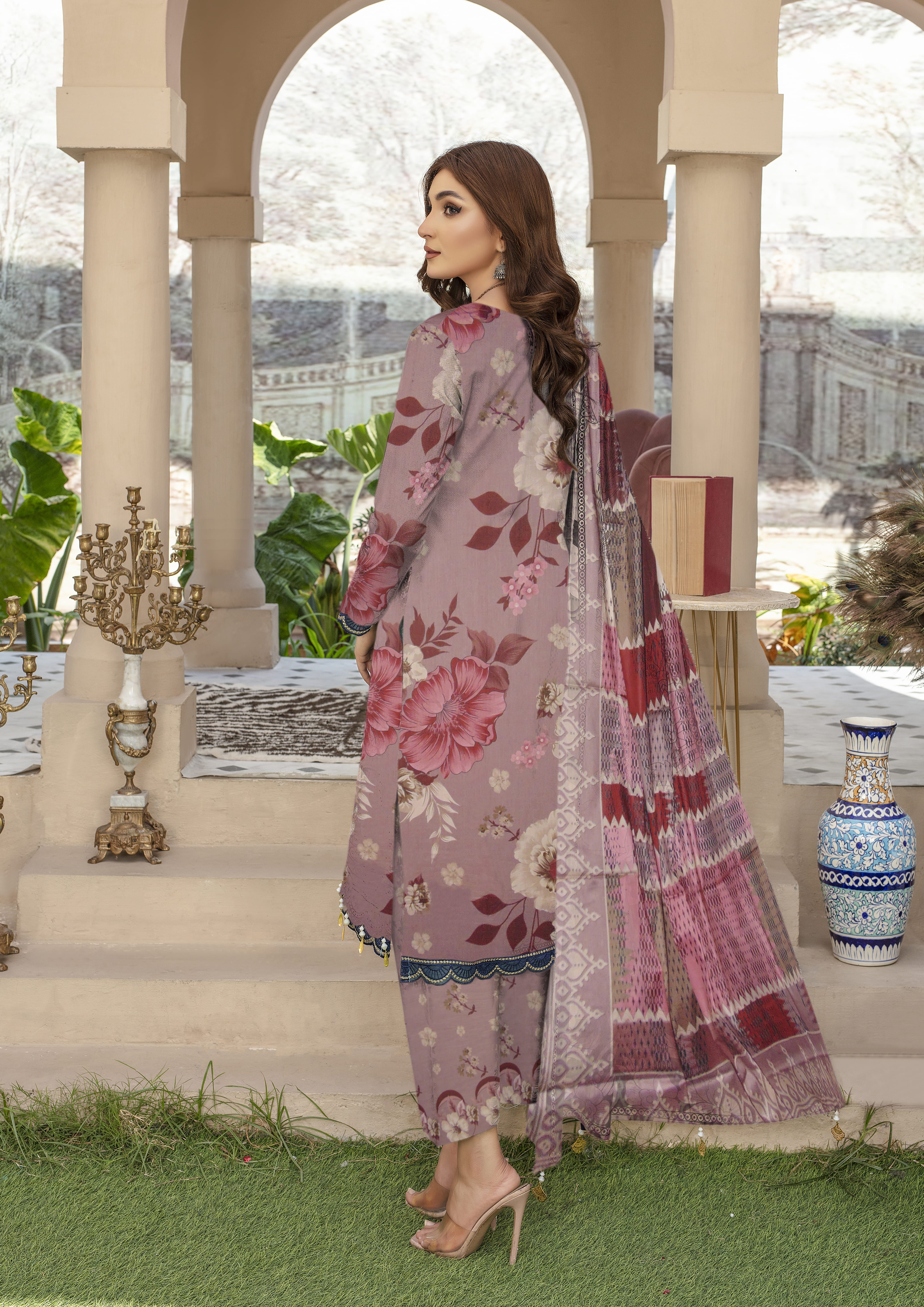 Rosé - 03 Piece Digital Print