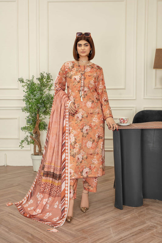 Mirra - Luxury 03 Piece - Digital Print Bana Dora
