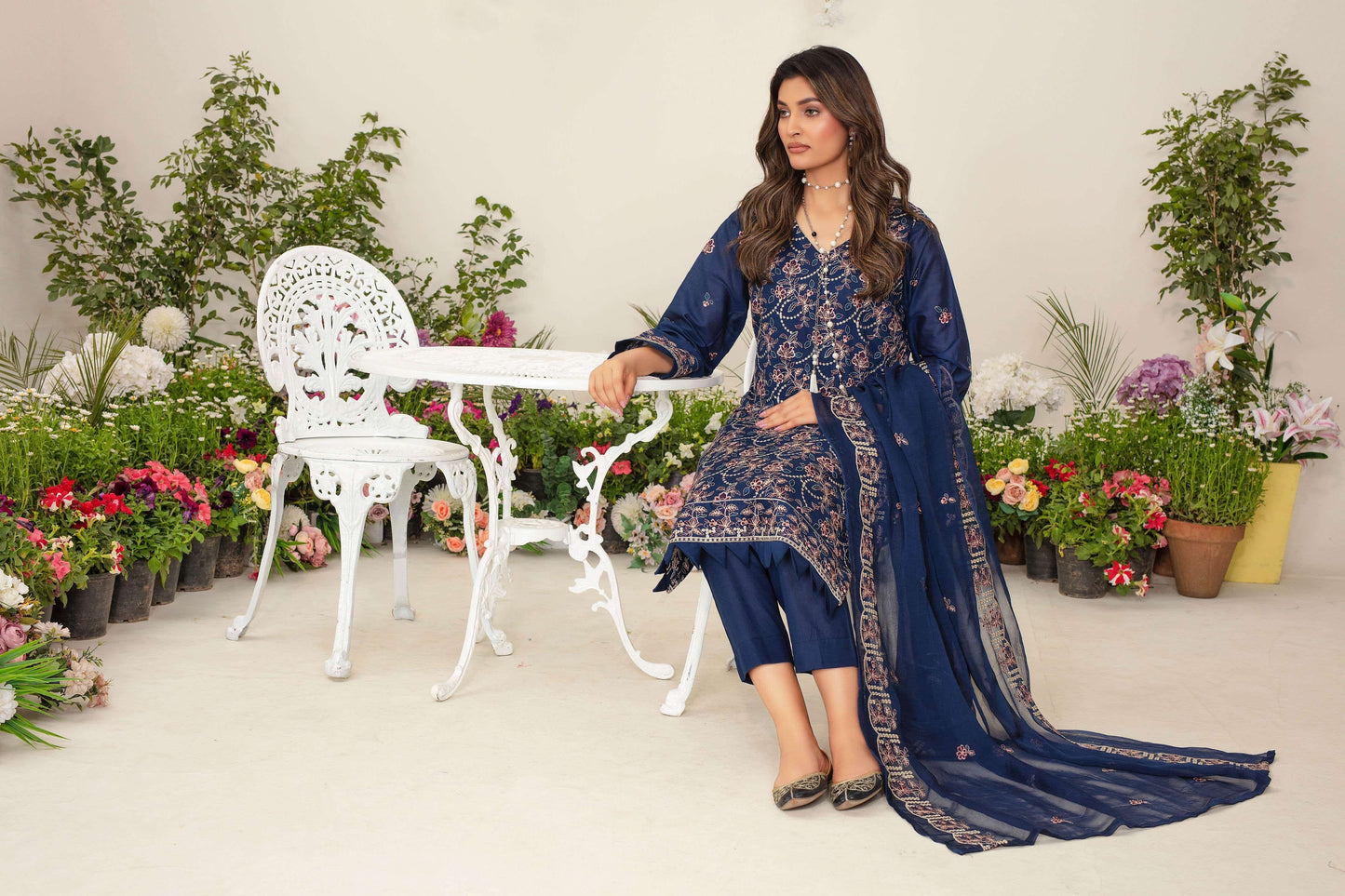 Ather – Fully Embroidered 3-Piece Suit