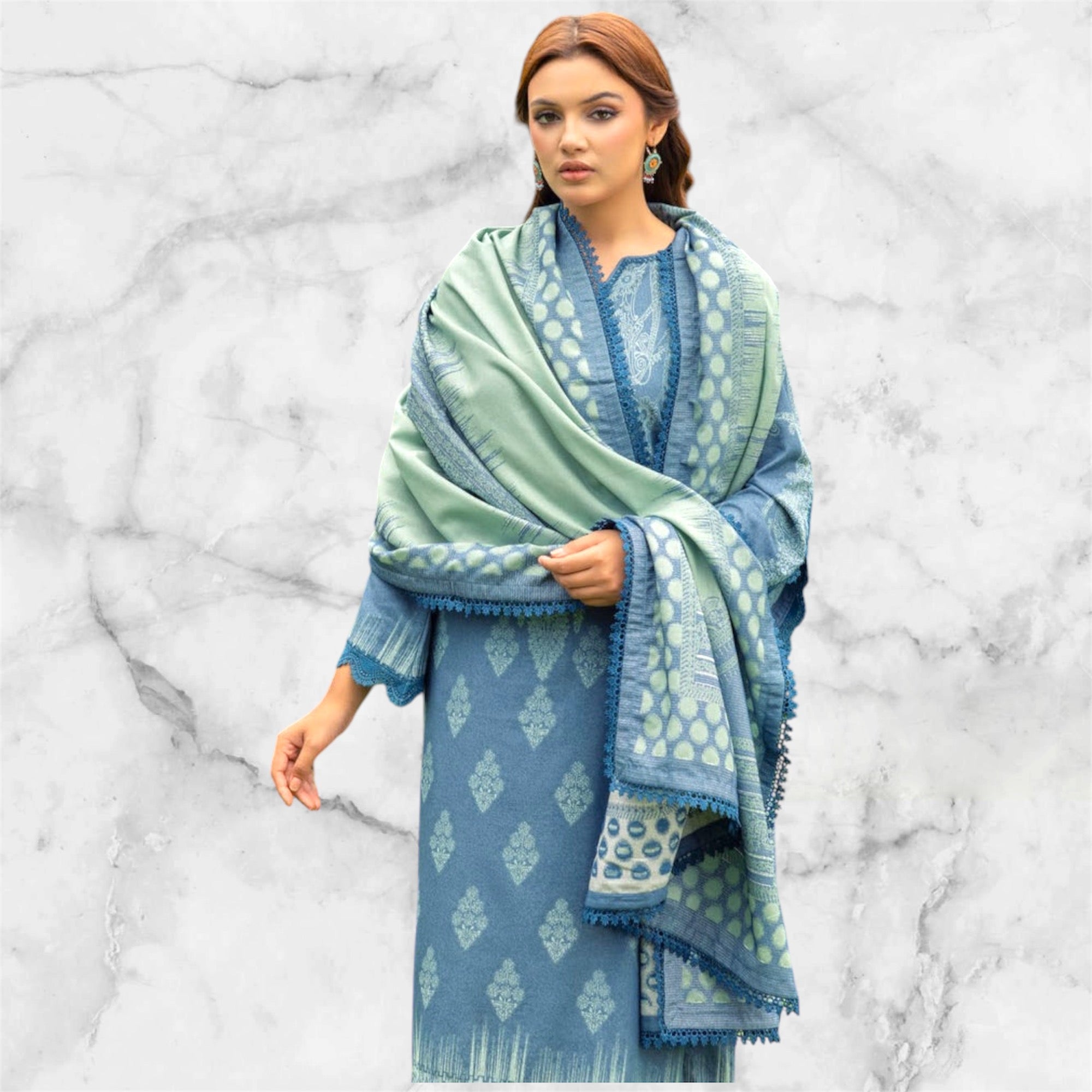 Zoya - 03 Piece Unstitched Digital Print with Lawn Dupatta